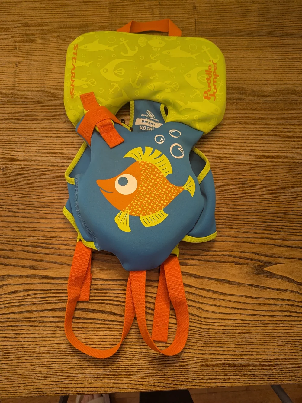 Stearns Coleman Infant Puddle Jumper Life Vest Fish
